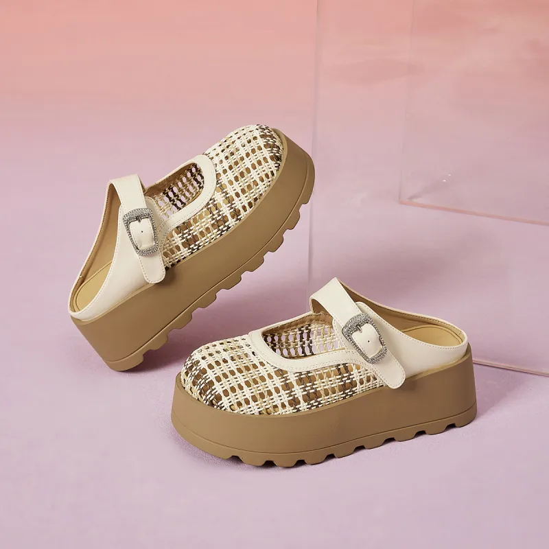 EBLAN Closed Toe Slippers Women's-14