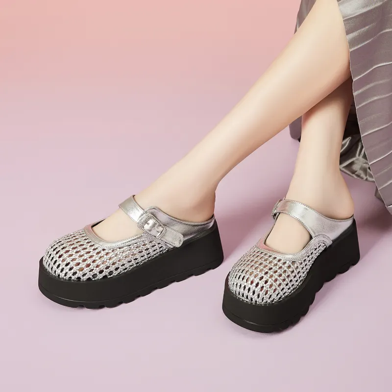 EBLAN Closed Toe Slippers Women's-9