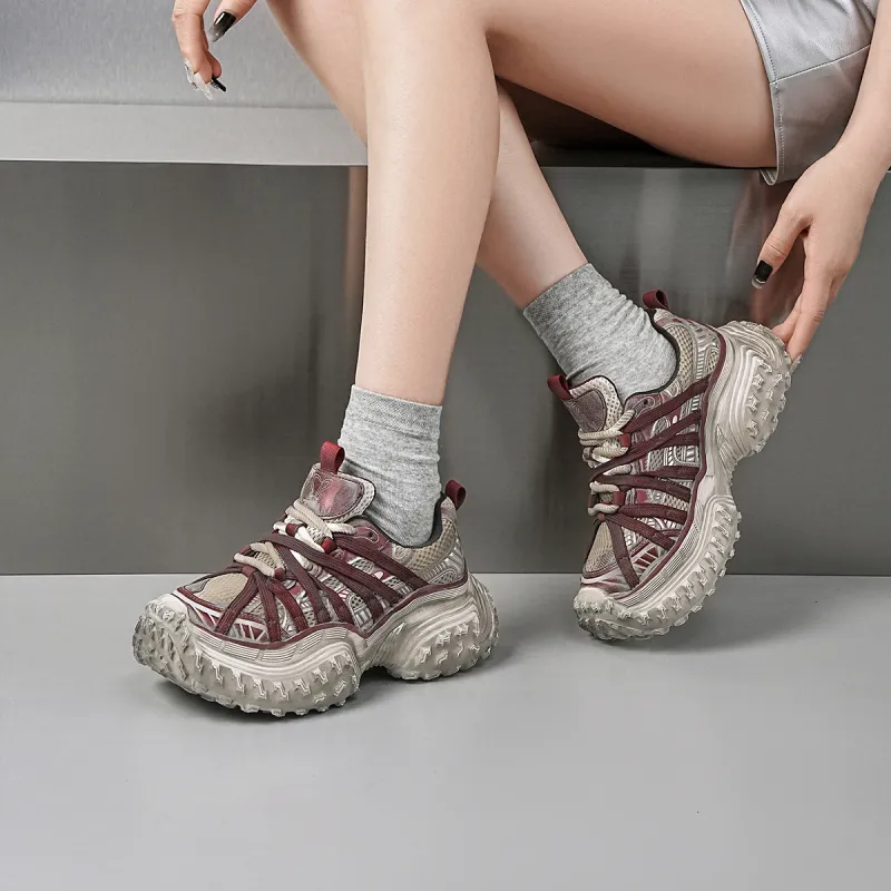 EBLAN Low Top Chunky Sneakers Unisex-4