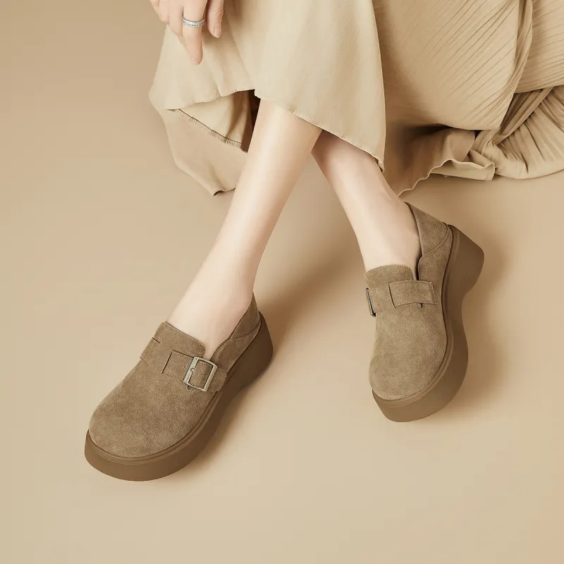 EBLAN Women's Casual Shoes Women's Sand-3