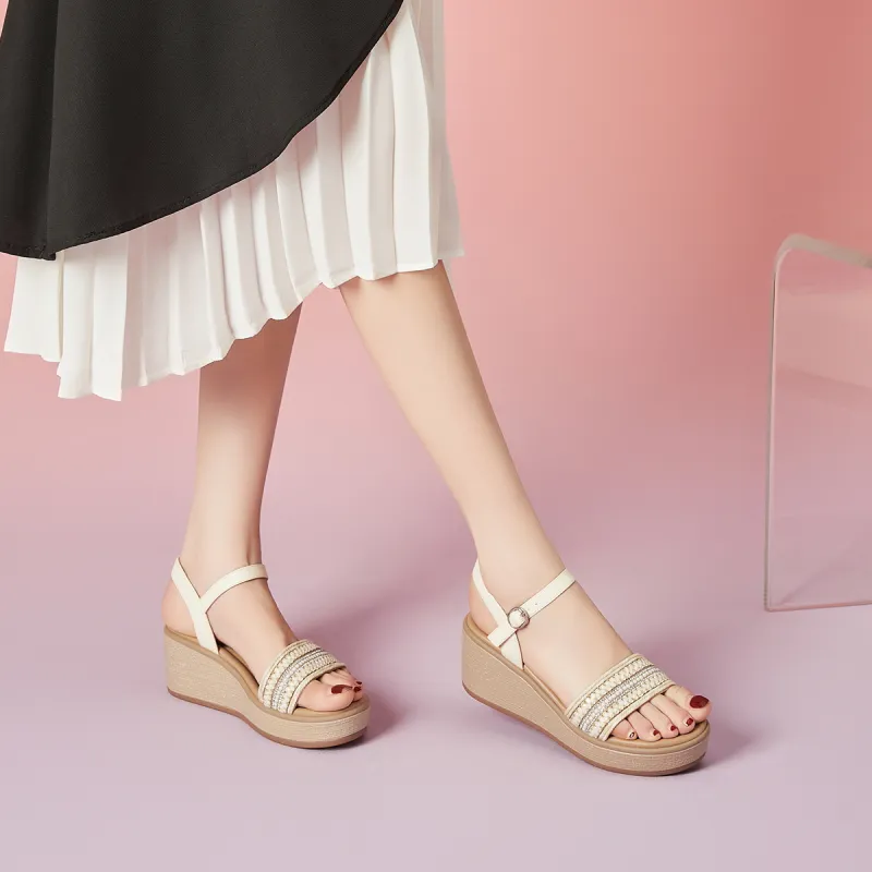 EBLAN One Strap Sandals Women's-5