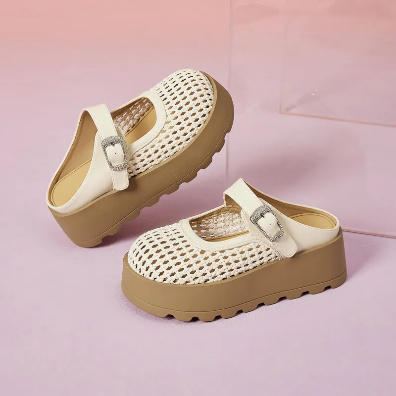 EBLAN Closed Toe Slippers Women's-2