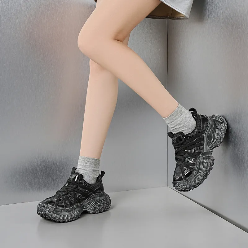 EBLAN Low Top Chunky Sneakers Unisex-14
