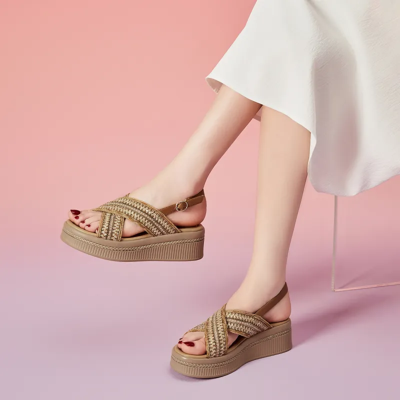 EBLAN One Strap Sandals Women's-10