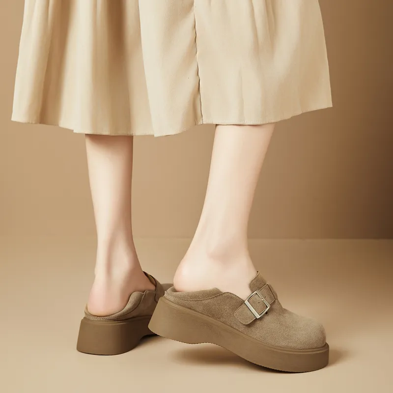 EBLAN Women's Casual Shoes Women's Sand-5