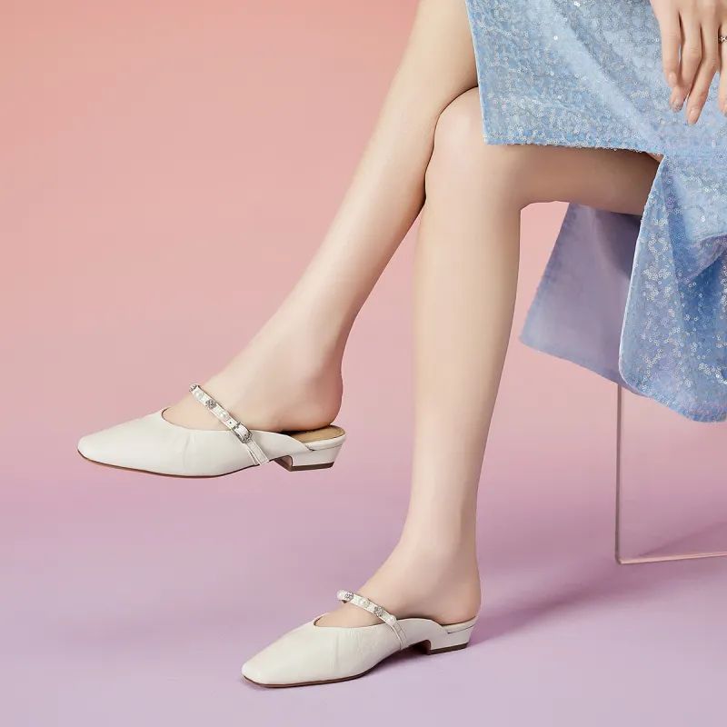 EBLAN Closed Toe Slippers Women's-4