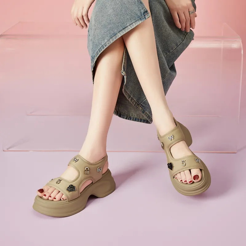 EBLAN One Strap Sandals Women's-6