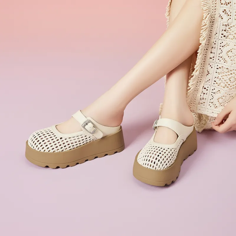 EBLAN Closed Toe Slippers Women's-3