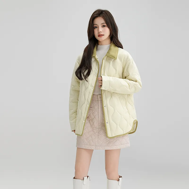 SNOW FLYING Cropped Down Jackets Women's-6