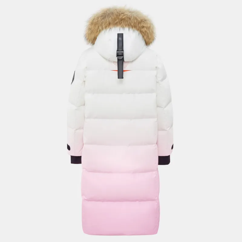 SNOW FLYING Snowy Collection Long Down Coats Unisex-11