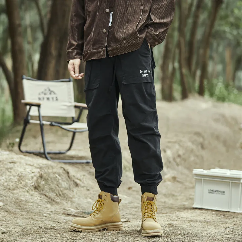 NFWYS Cargo Pants Unisex Black-4