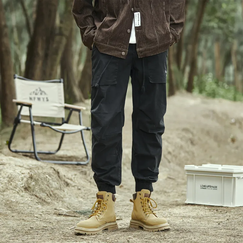 NFWYS Cargo Pants Unisex Black-3