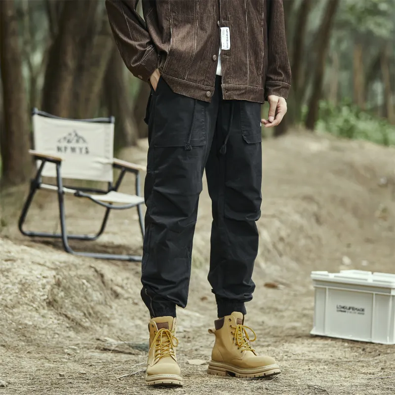 NFWYS Cargo Pants Unisex Black-5