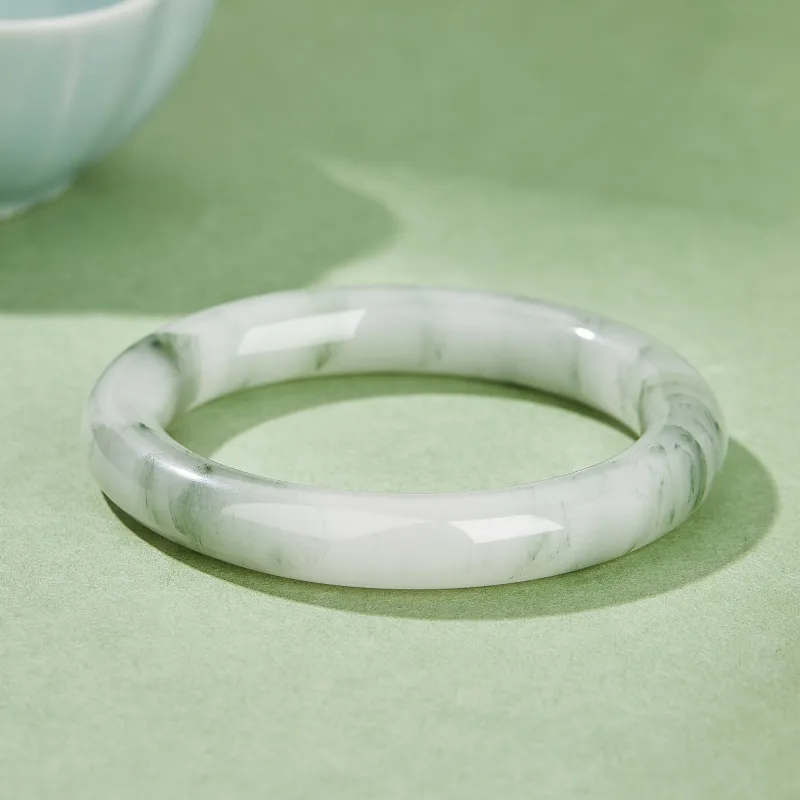 AHK Natural Tianshan Jade Bangles Women's-2