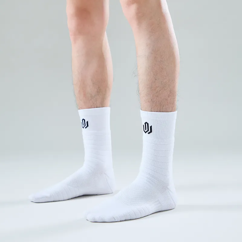 PEAK x WEIJINSI Basketball Socks Unisex 2 Pack-3