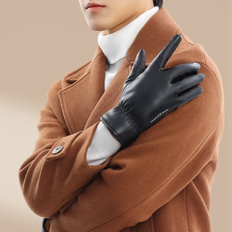PEAK Knit Gloves Men-1
