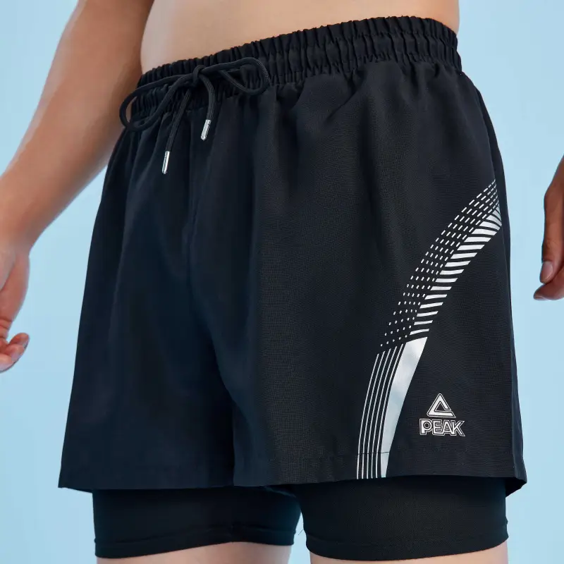 PEAK Swimming Shorts Men's Black-1