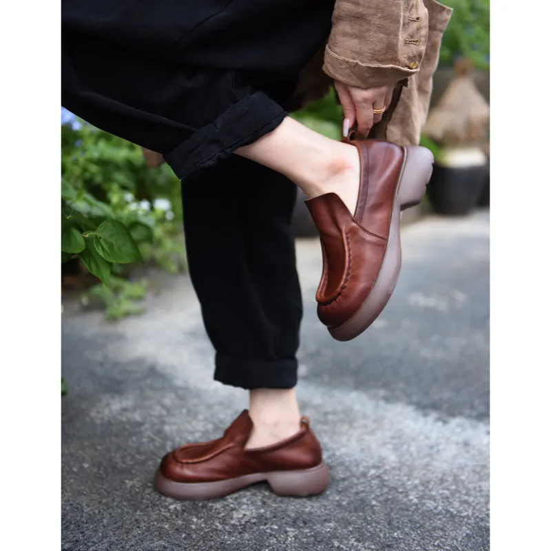 ARTMU Loafers Women's Low Top Brown/Black-9