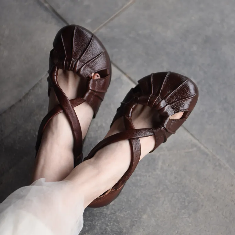 ARTMU Roman Sandals Flat Women's-26