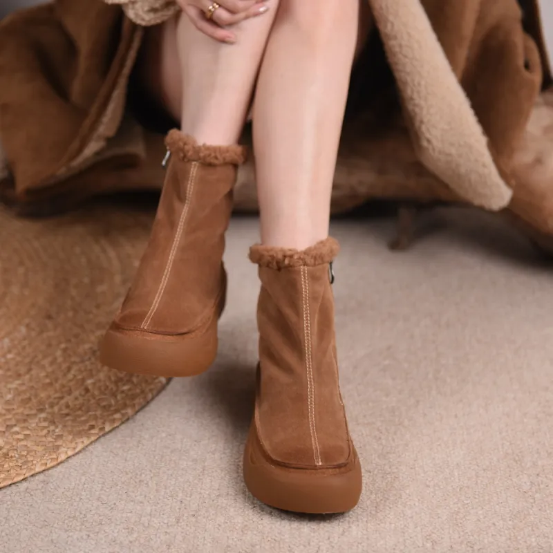 ARTMU Warm Short Snow Boots Women's-21