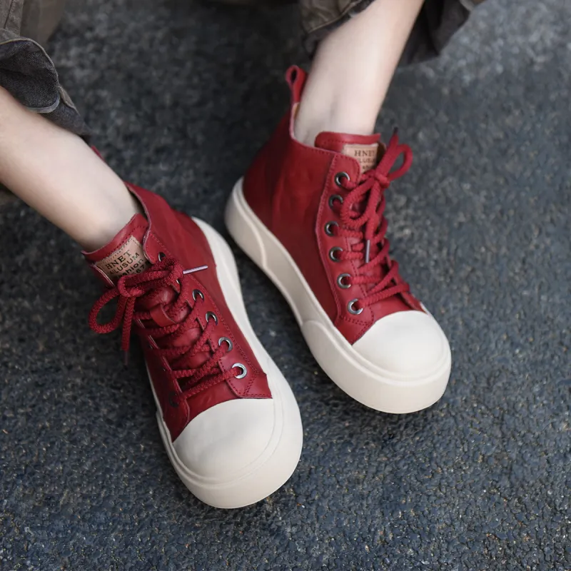 ARTMU High Top Casual Shoes Women's-5