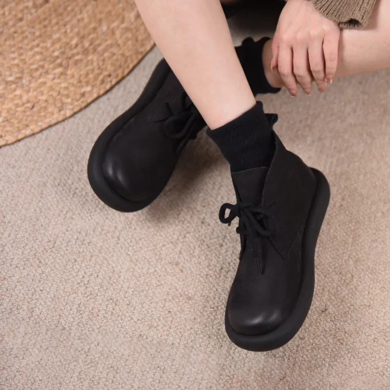 ARTMU Ankle Boots Women's Black/Light Red-13