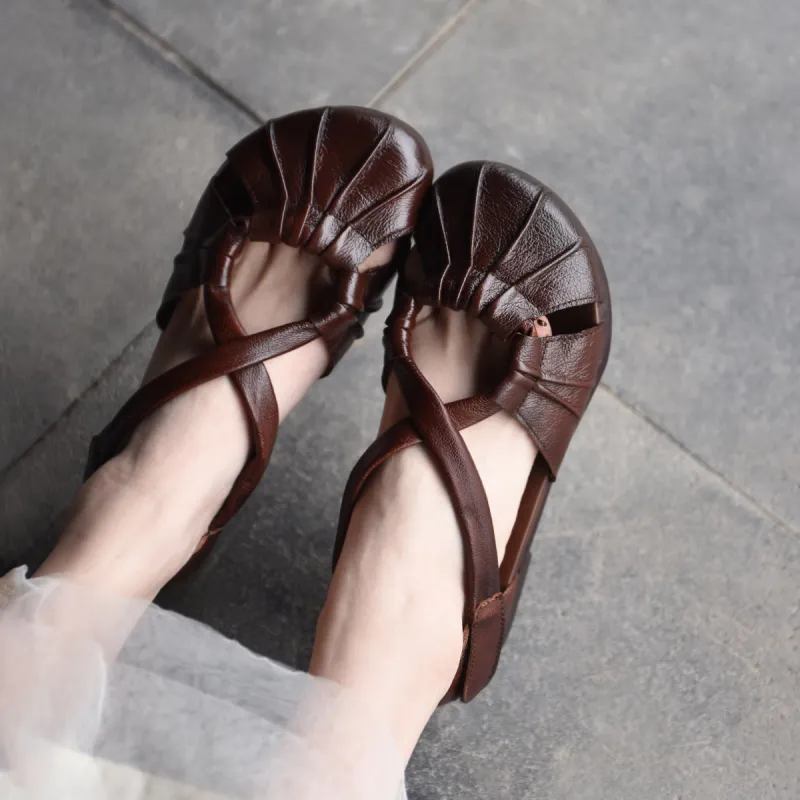 ARTMU Roman Sandals Flat Women's-28
