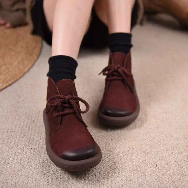 ARTMU Ankle Boots Women's Black/Light Red-20