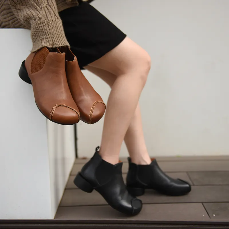 ARTMU Ankle Boots Women's Brown/Black-26