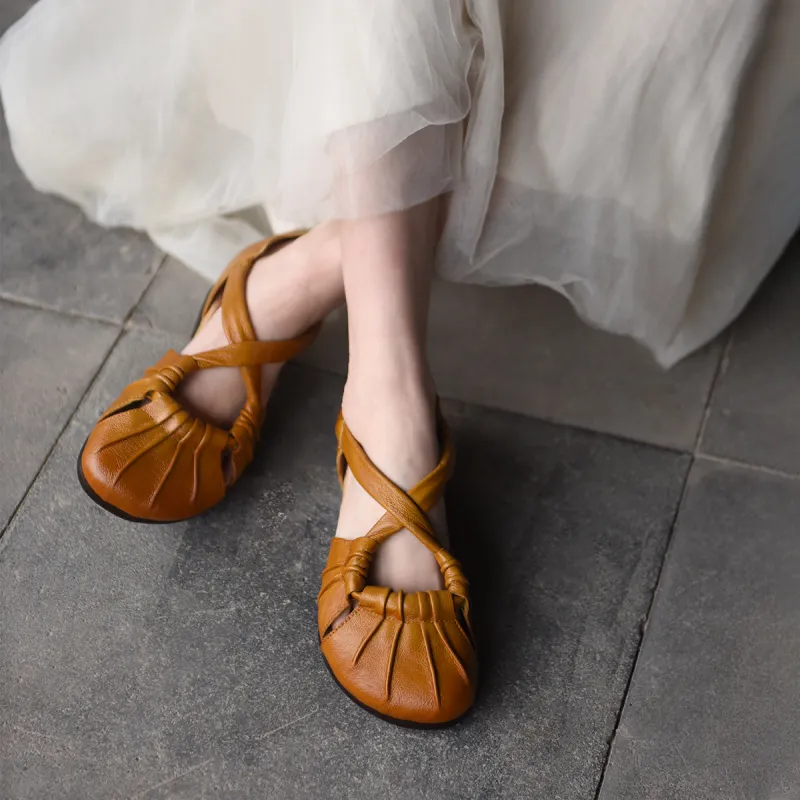 ARTMU Roman Sandals Flat Women's-18