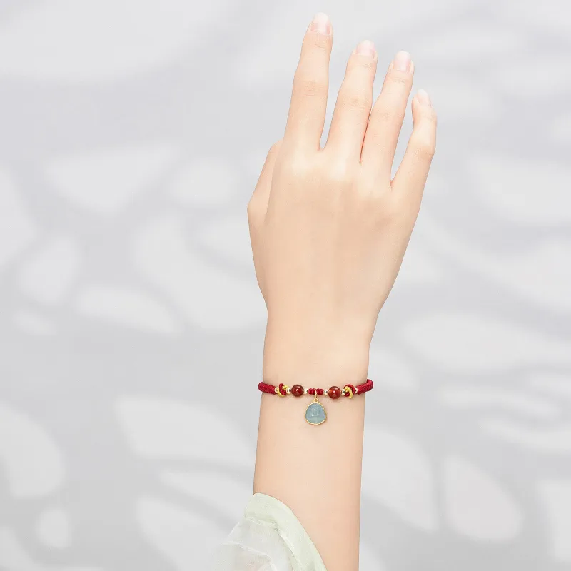 Far Mountain Joe Glutinous Jade Jadeite Bracelets Unisex-6