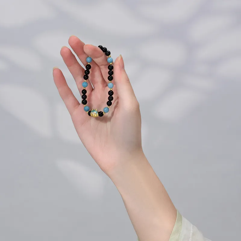Far Mountain Joe Agate Jade Bracelets Unisex-4