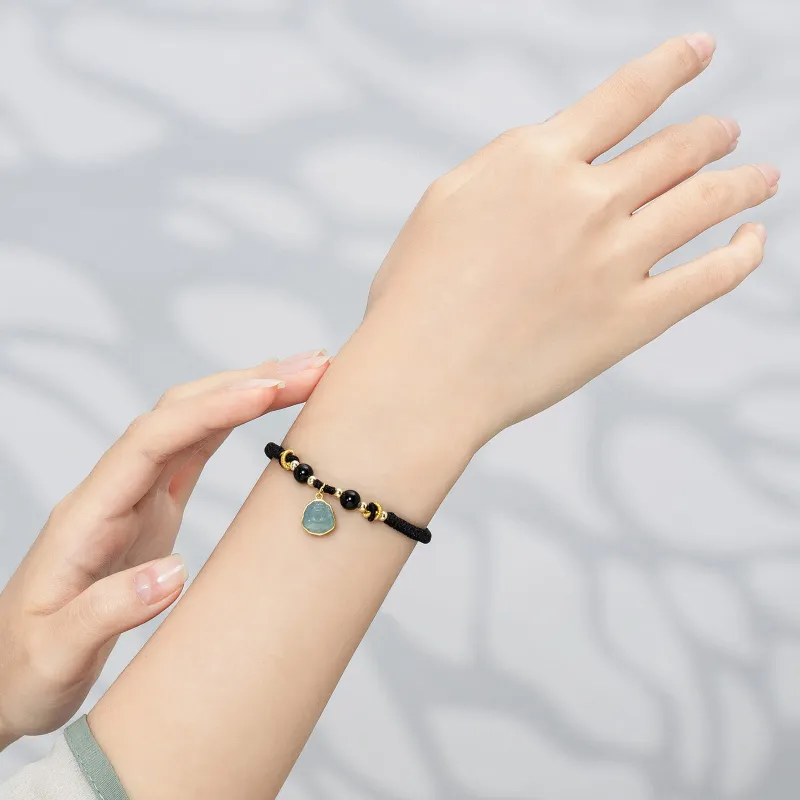 Far Mountain Joe Glutinous Jade Jadeite Bracelets Unisex-2