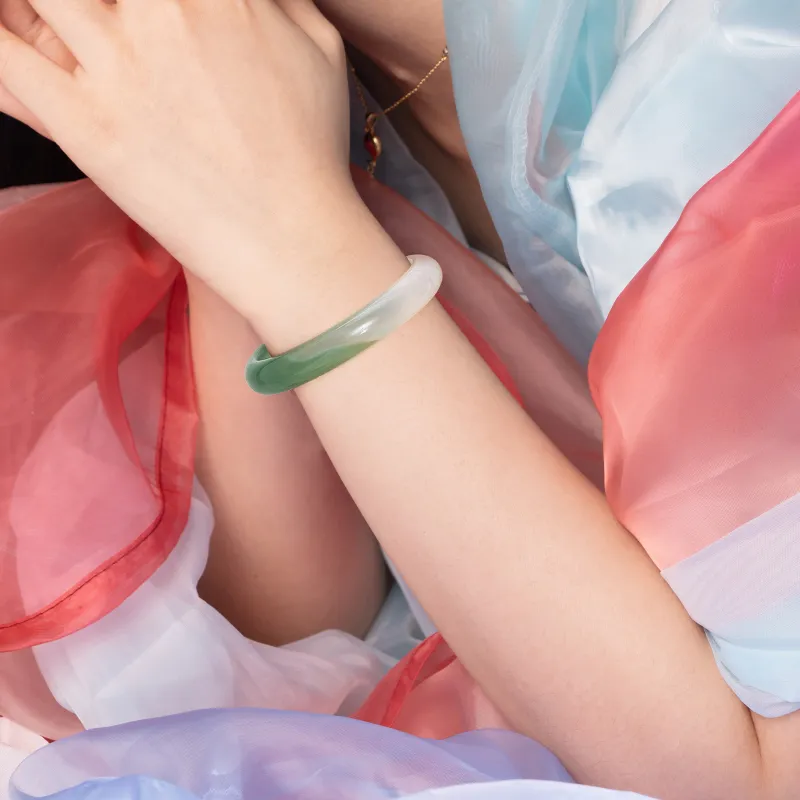 Far Mountain Joe Agate Jade Bangles Women's-4