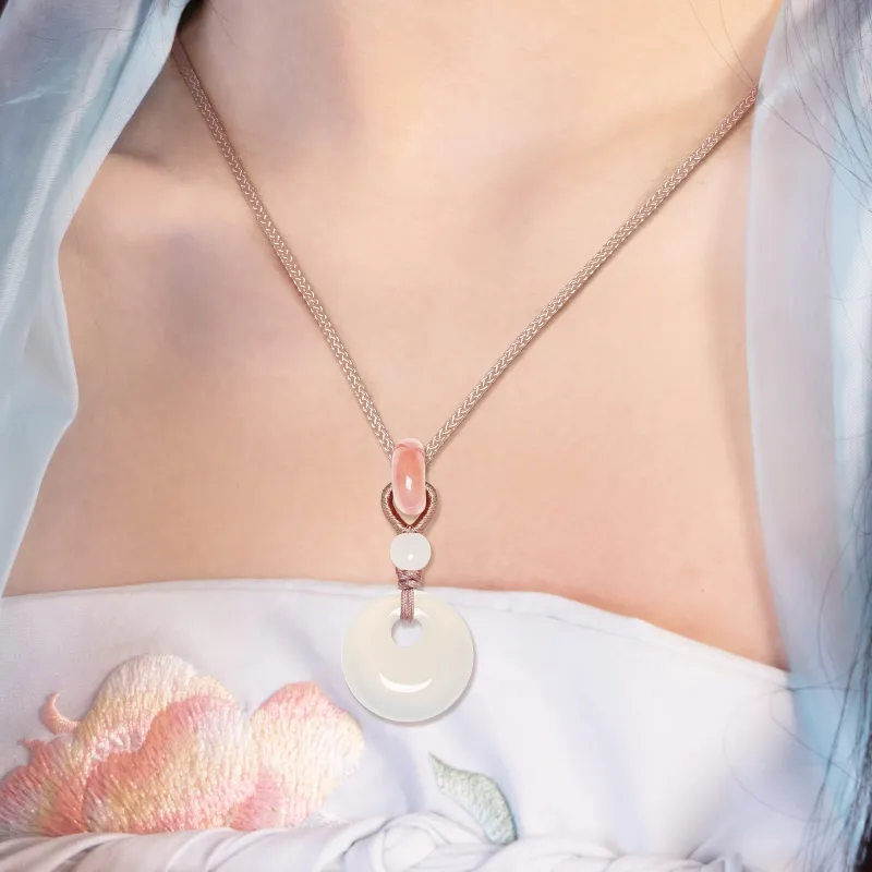 Far Mountain Joe Agate Necklaces Unisex-5
