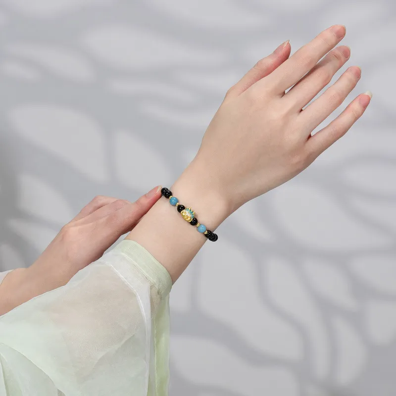 Far Mountain Joe Agate Jade Bracelets Unisex-5