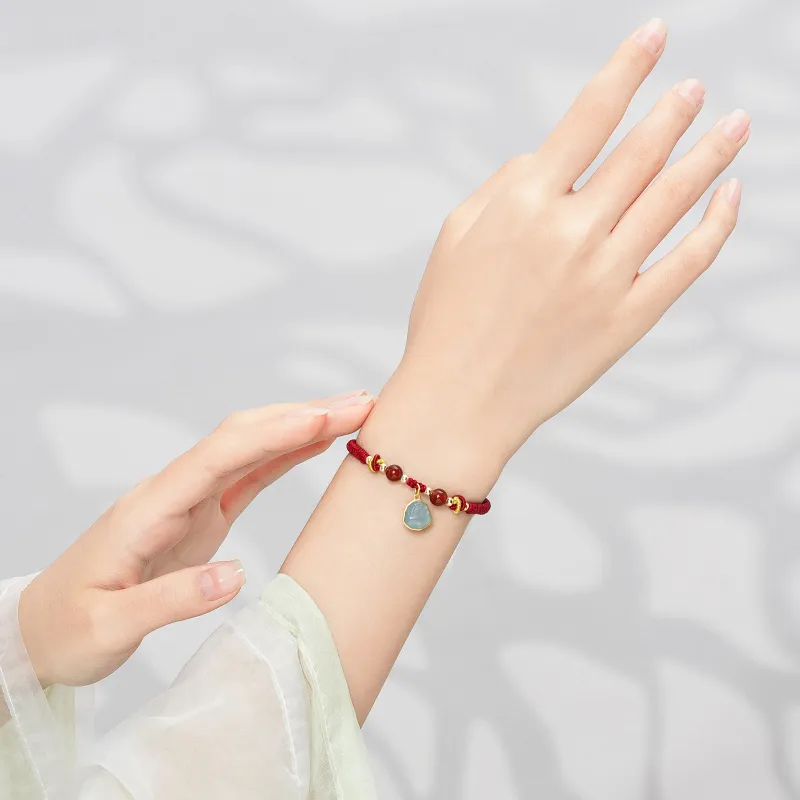 Far Mountain Joe Glutinous Jade Jadeite Bracelets Unisex-8