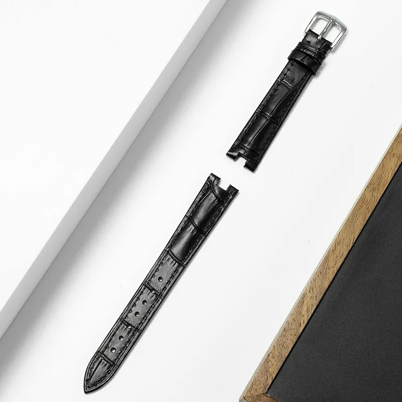 SHIRUI Tissot Compatibility Watch Band 190mm Cowhide Leather Material-22