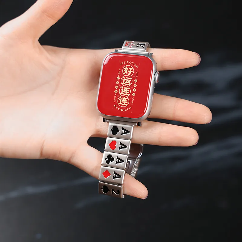 SHIRUI Compatibility Starlight Collection Apple Watch Strap Watch Band Apple Compatibility 38/42/mm Metal-15