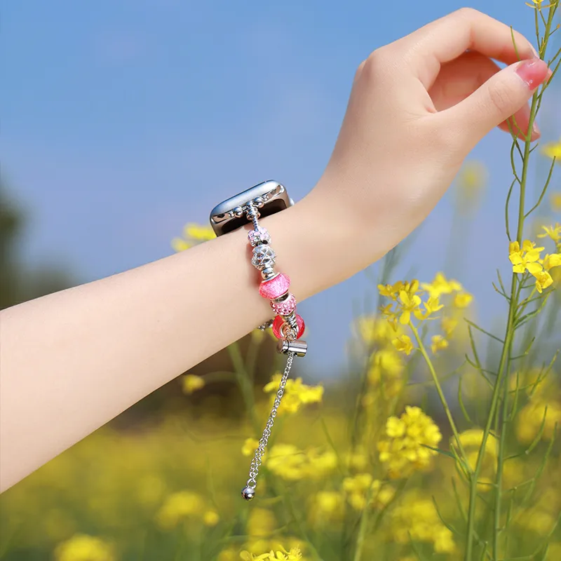 SHIRUI Watch SE/7/6/5/4th Generation Pandora Bracelet Watch Bands Women's Summer Bracelet Unisex-5