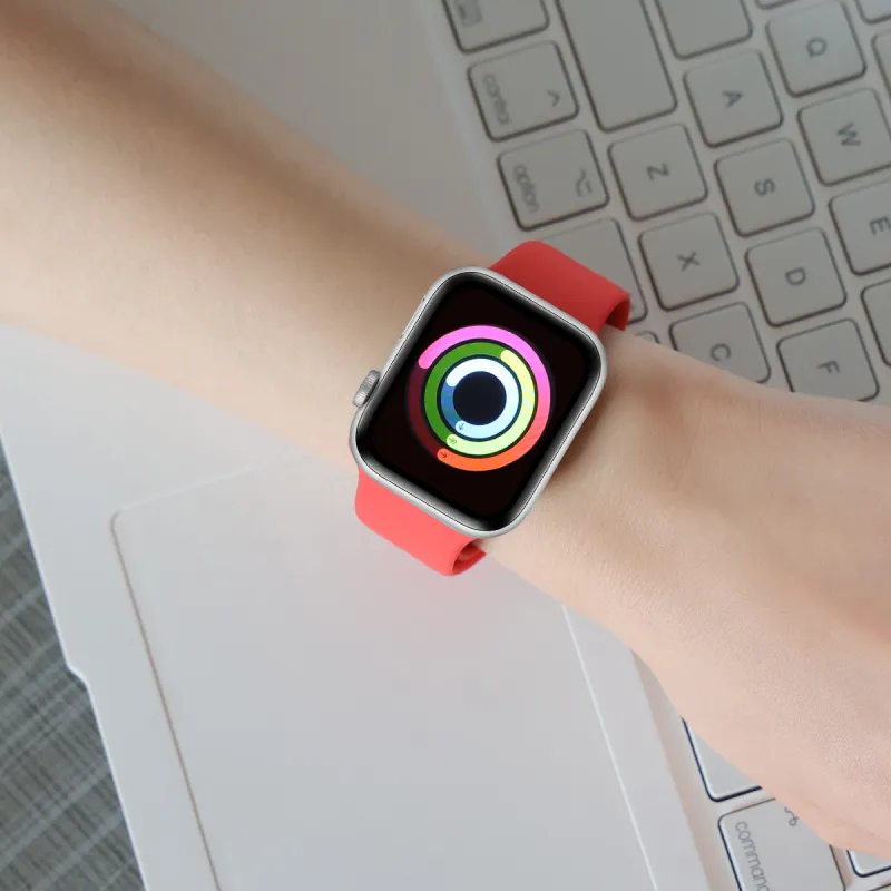 SHIRUI All Accessories Included Apple Compatibility Watch Band 38/42/49mm Rubber Material-15