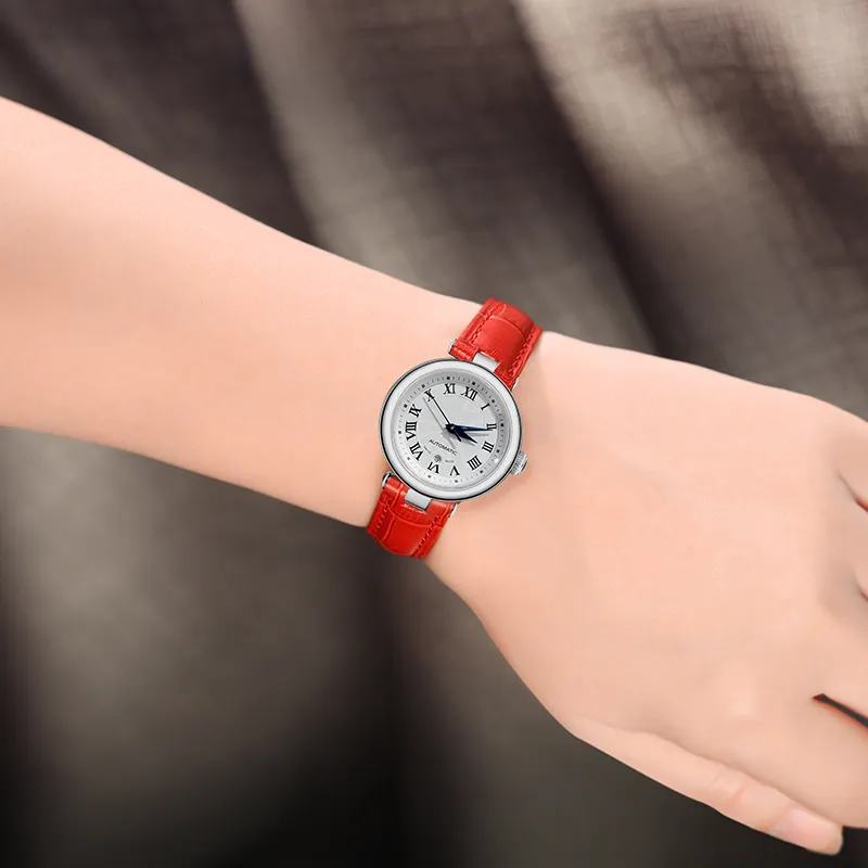 SHIRUI Tissot Compatibility Watch Band 190mm Cowhide Leather Material-11