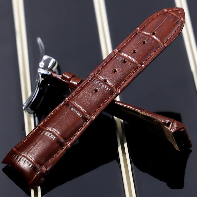 SHIRUI Tissot Compatibility Watch Band 120/80mm Cowhide Leather Material-9