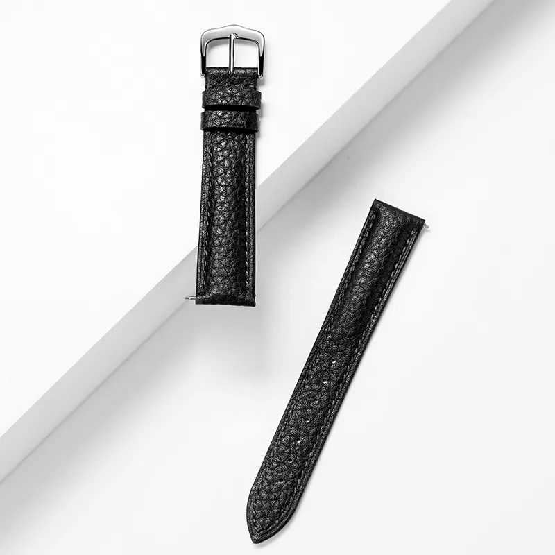SHIRUI Watch Band Tissot, IWC, Longines, Jaeger LeCoultre, Omega, MIDO Compatibility 125mm Cowhide Leather Material-6