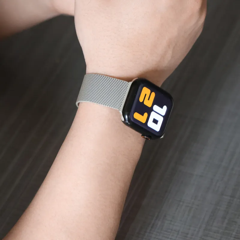 SHIRUI All Accessories Included Apple Compatibility Watch Band 38/40/mm Stainless Steel Material-1