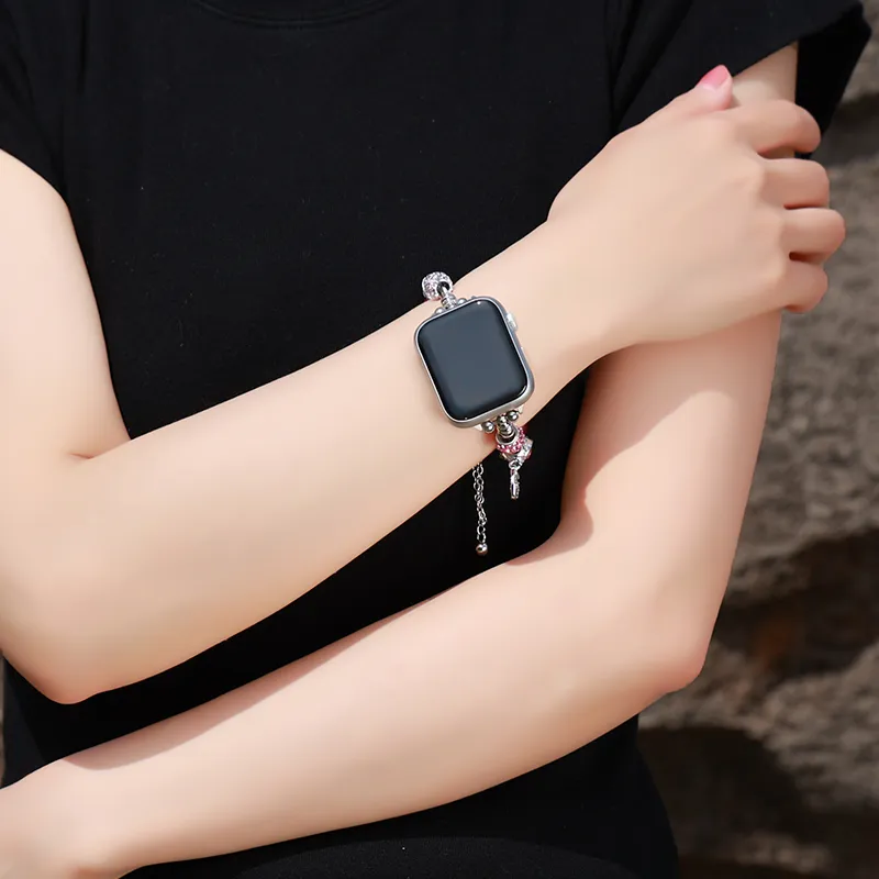 SHIRUI Watch SE/7/6/5/4th Generation Pandora Bracelet Watch Bands Women's Summer Bracelet Unisex-10