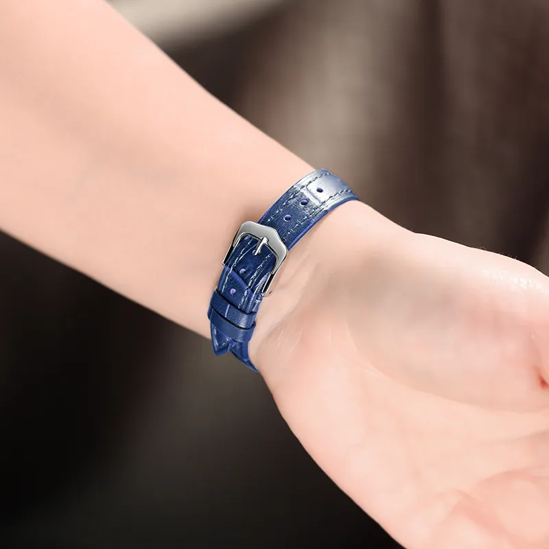 SHIRUI Tissot Compatibility Watch Band 190mm Cowhide Leather Material-27