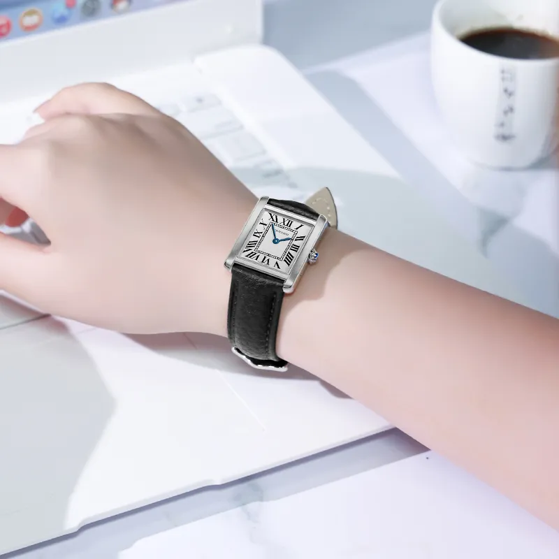 SHIRUI Cartier Compatibility Watch Band 14 25mm Cowhide Leather Material-12