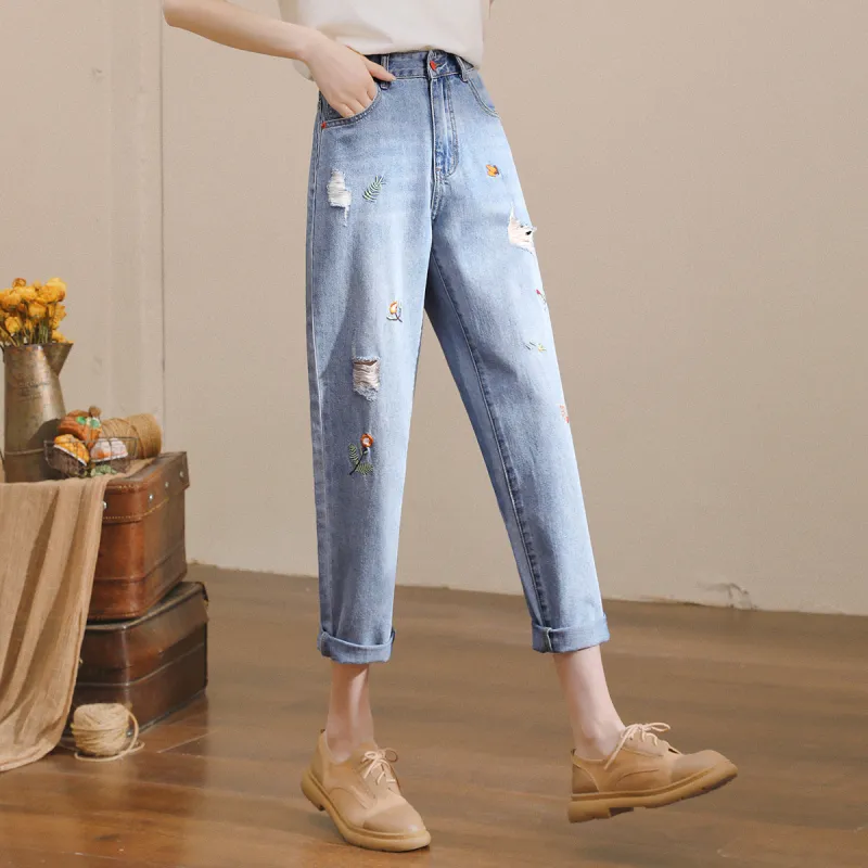 MITUAN Jeans Women's Blue-4