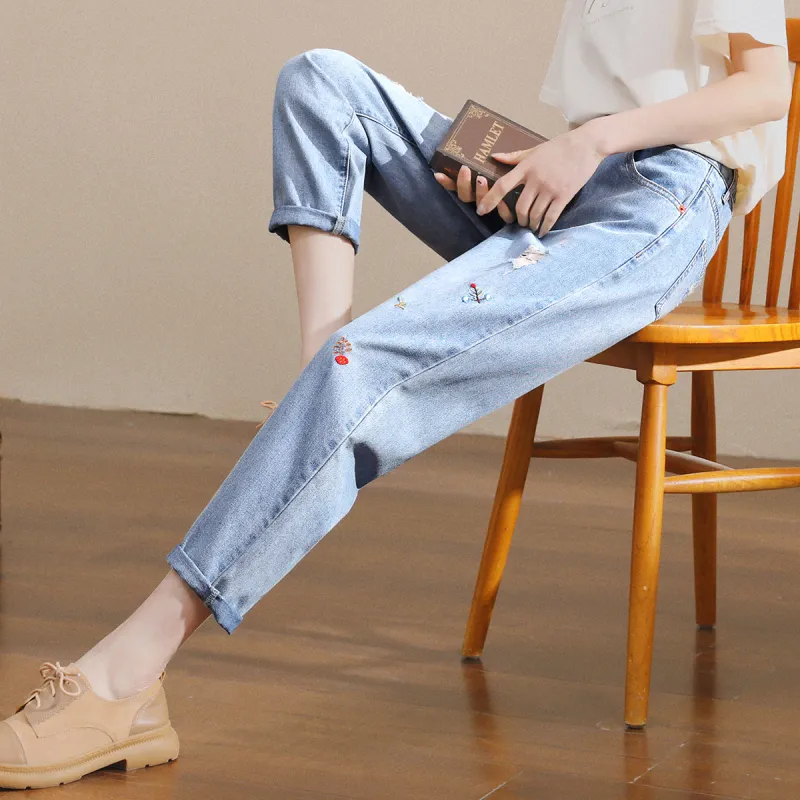 MITUAN Jeans Women's Blue-5